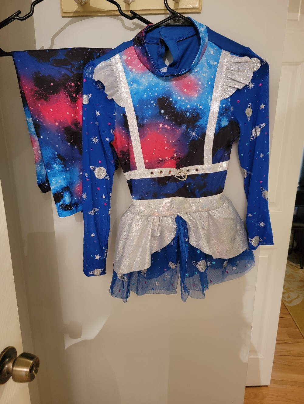 Galaxy Space Princess Kids Costume - Blue & Silver